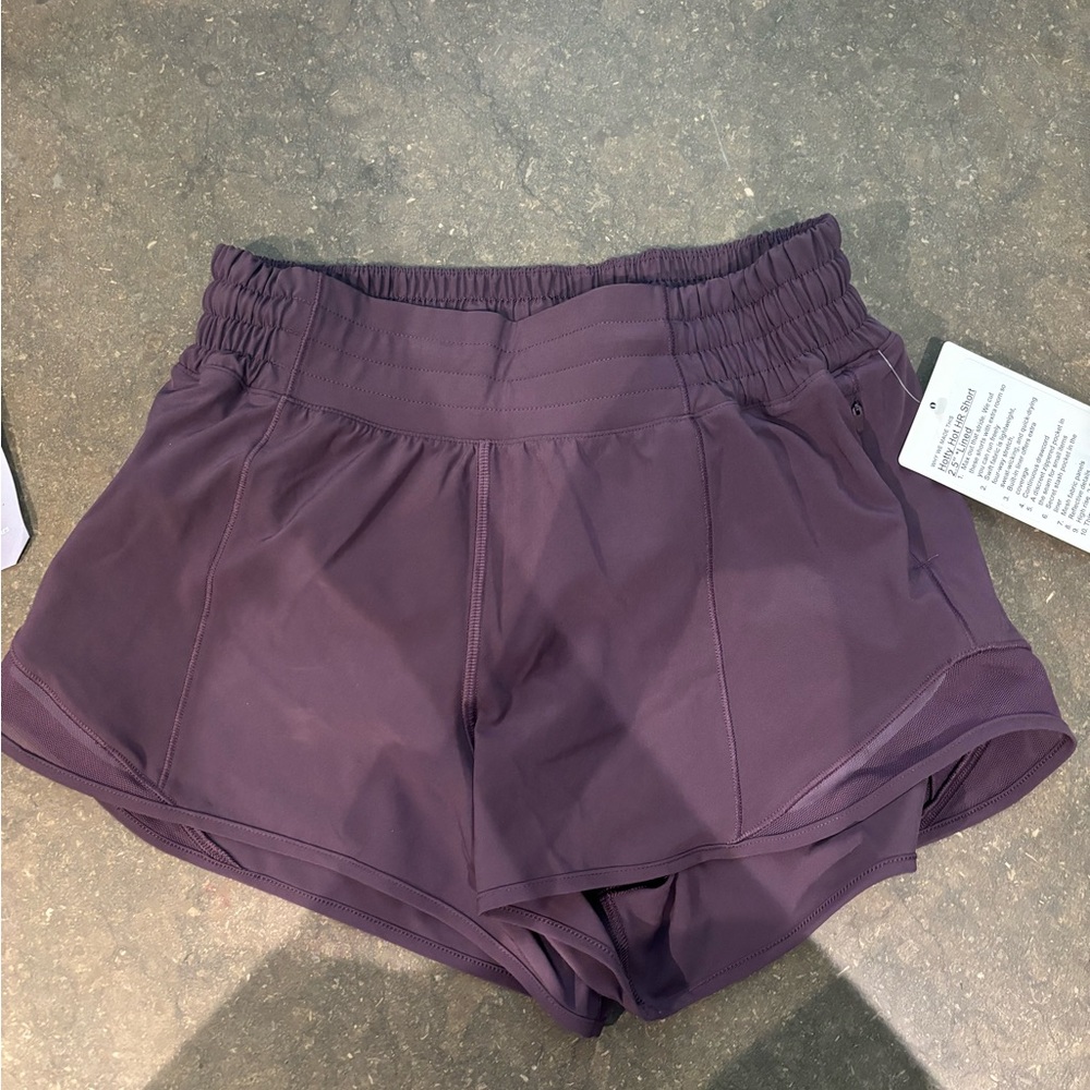 Lululemon hotty hot high rise shorts